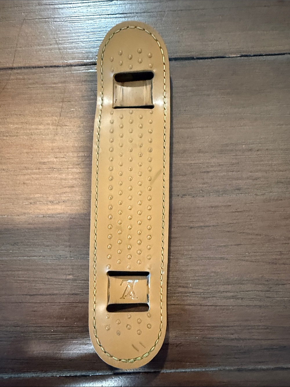 Louis Vuitton Brown Monogram Crossbody Satchel with Tan Strap - Picture 6 of 16
